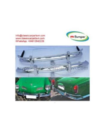 VW Karmann Ghia US Export style bumpers year (1967-1969) by stainless steel new