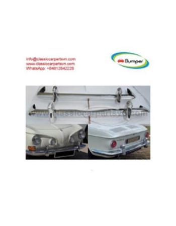 Volkswagen Karmann Ghia T34 (1962-1965) bumpers by stainless steel new