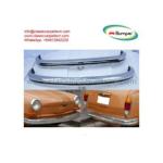 VW Karmann Ghia US Export style bumpers year (1970-1971) by stainless steel new