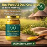 Buy A2 Desi Cow Ghee Online | Bilona Method | Wholesale & Retail Worldwide