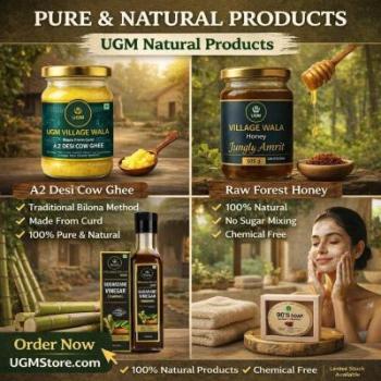 Buy Natural Village Products Online – A2 Ghee, Raw Honey, Herbal Soap & Vinegar